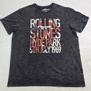 The Rolling Stones Retro Hyde Park July 1969  Graphic Band T-Shirt Men's Size XL